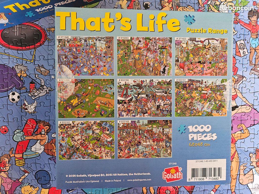 Puzzle That's Life "Salle Gym" - 1000 pièces (image 4)