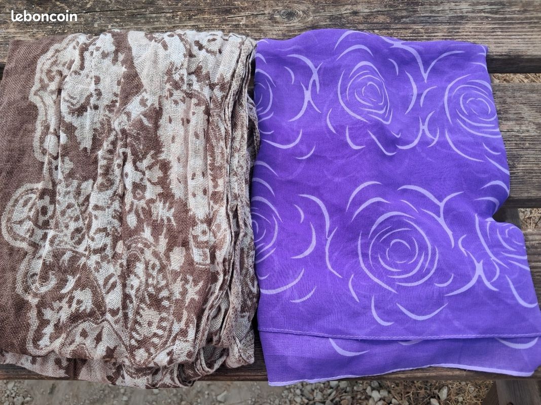 Lot de 2 foulards (image 1)