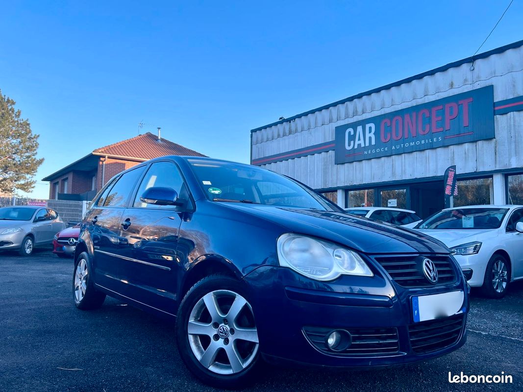 Volkswagen polo 1.2i serie united chaine de distri / clim radars / ct ok (image 1)