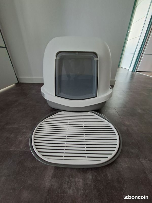 Grande maison de toilettes pour chat (image 1)