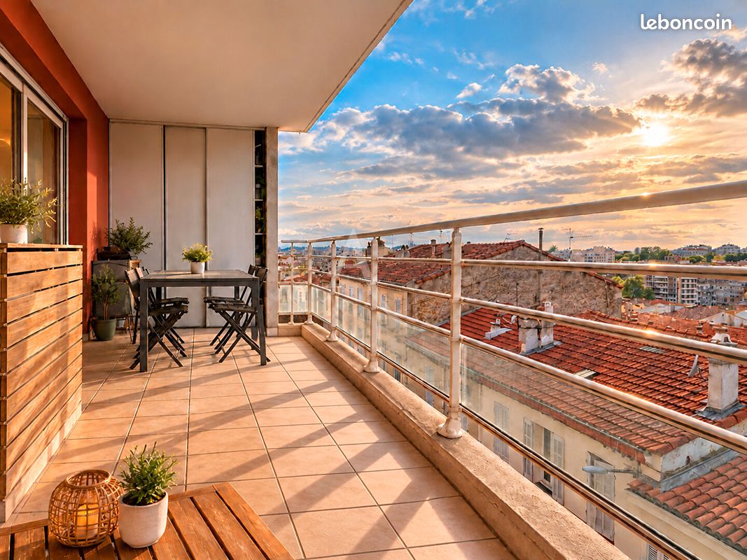 Appartement 3 pièces 74 m² · à Marseille · 74 m² · 1 400 €/mois