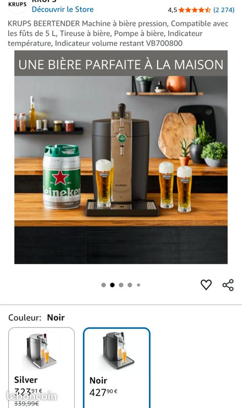 Tireuse à bière Krups (image 5)