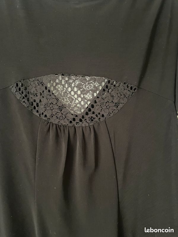 Tunique marque DECA, noire, taille 4 (image 4)