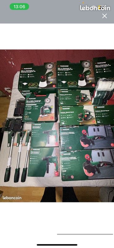 Lot outils Parkside X20V – Neufs sous emballage (image 2)