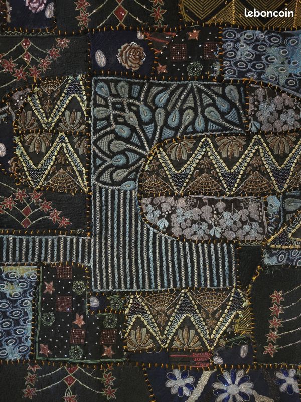 Art indien : tenture murale patchwork (image 5)