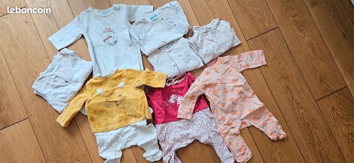 Lot vêtements fille 1 mois à 3 ans (image 3)