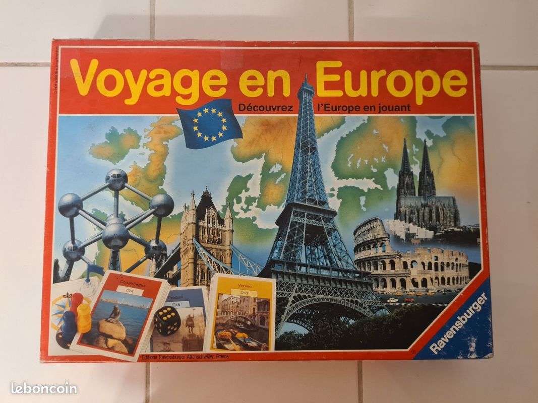 Jeu de société Voyage en Europe (image 1)