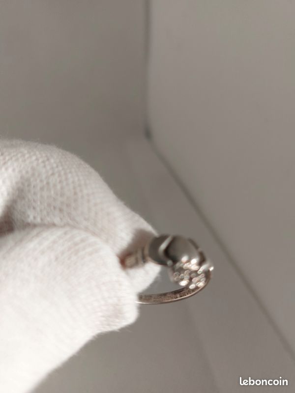 Bague En Argent Sterling 925 - Taille 51 - Occasion Portée