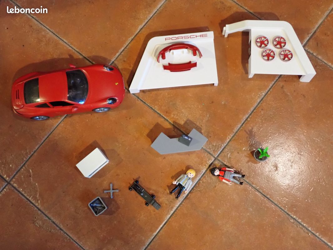 Porsche rouge playmobil (image 1)