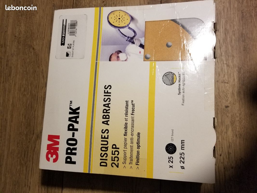 Pro-pak disque abrasifs p100 et p120 3m (image 3)