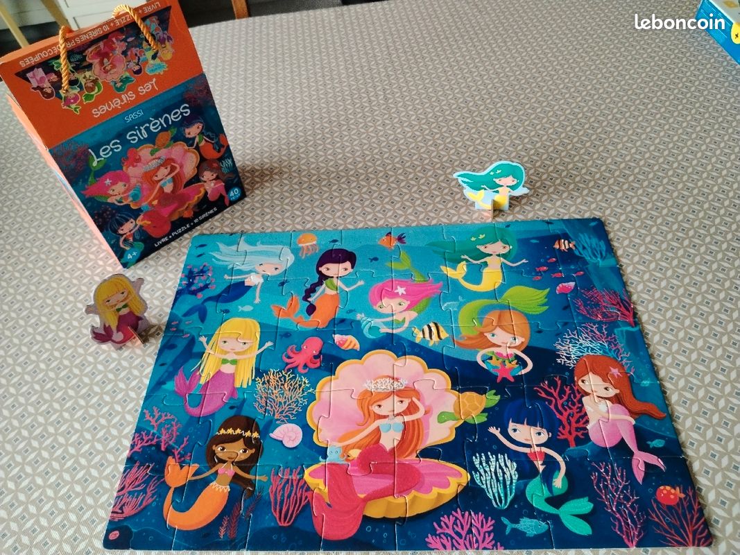 Livre Puzzle Sirène (image 5)