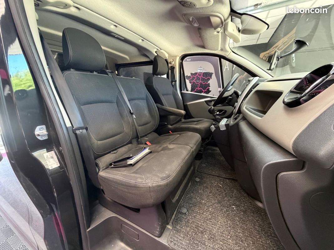 RENAULT TRAFIC CABINE APPROFONDIE L2H1 1200 KG DCI 140 CONFORT/Entretien Complet / Turbo neuf (image 26)
