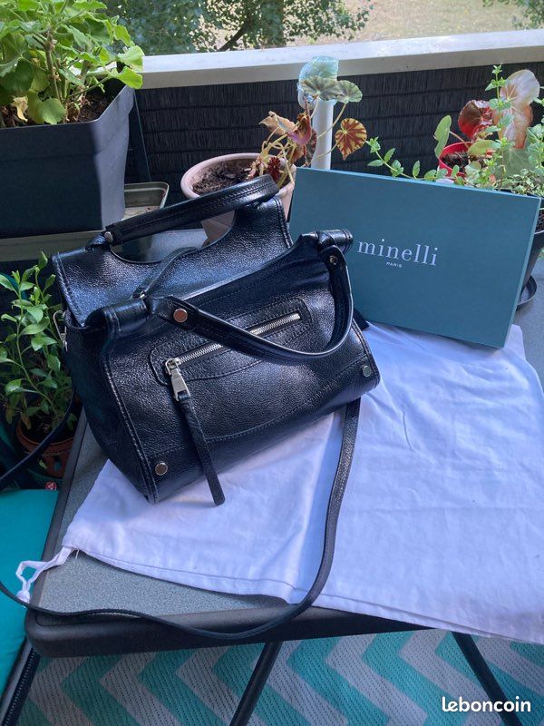 Sac cuir Minelli neuf Accessoires Bagagerie