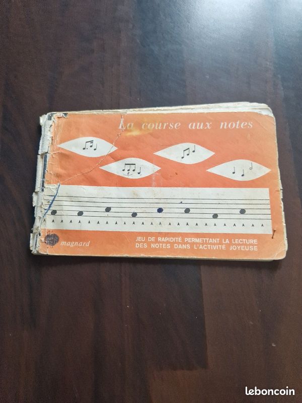 LIVRE de solfège La course aux notes (image 1)