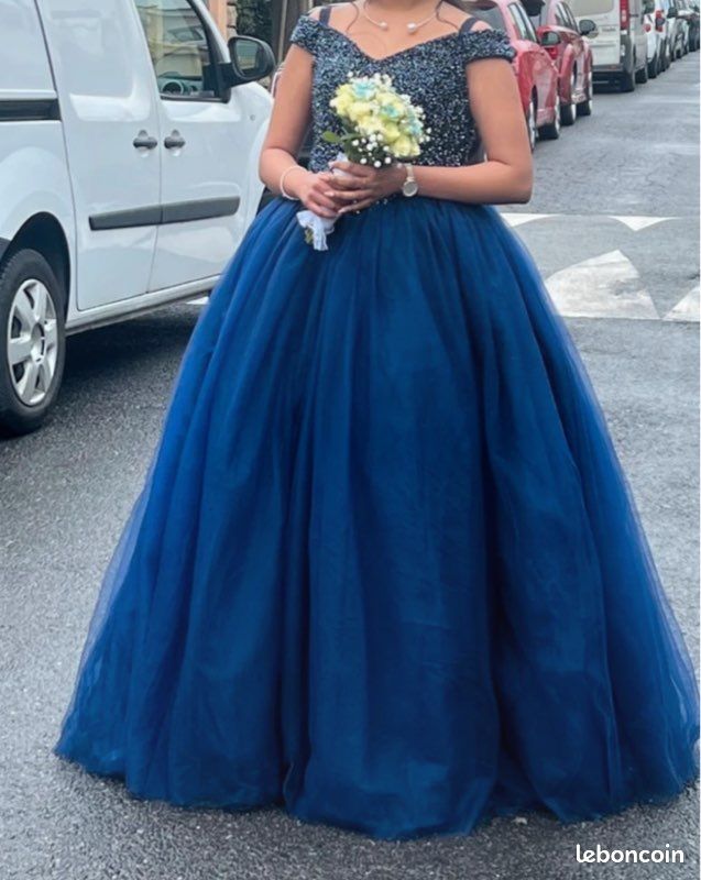Robe de mariée - bleue (image 3)