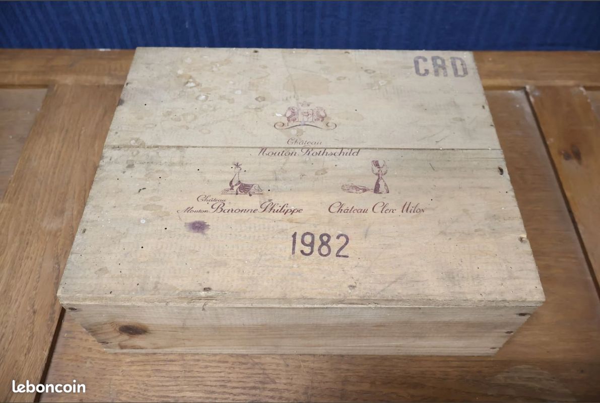 MOUTON Rothschild 1982 COFFRET CBO (image 1)