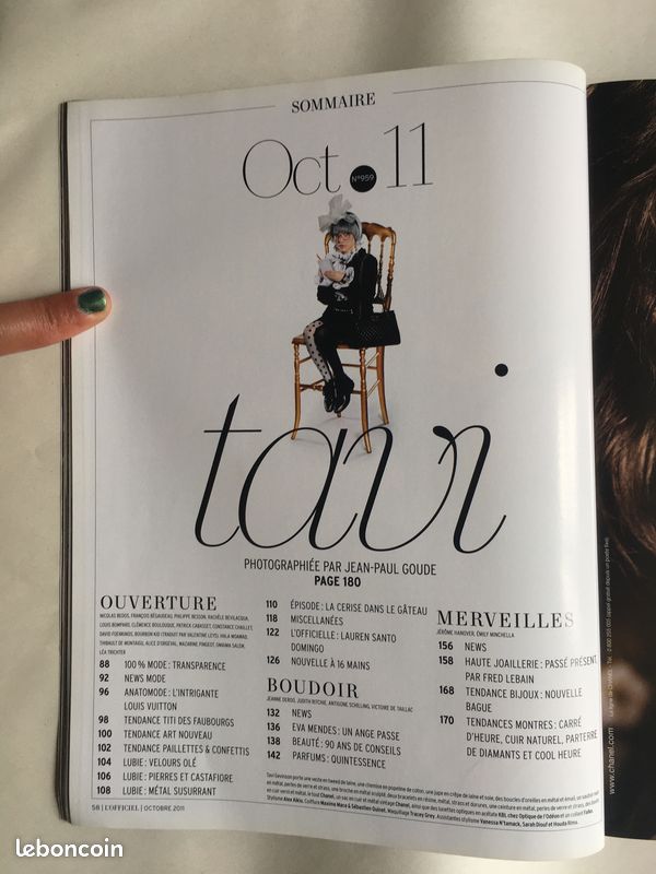 L'OFFICIEL de la couture et de la mode - Paris : Numéro spécial anniversaire 90 ans (image 2)