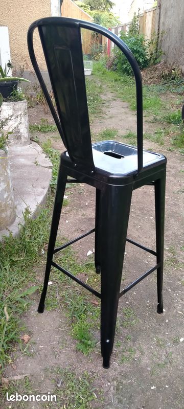 Chaise haute type industriel (image 2)