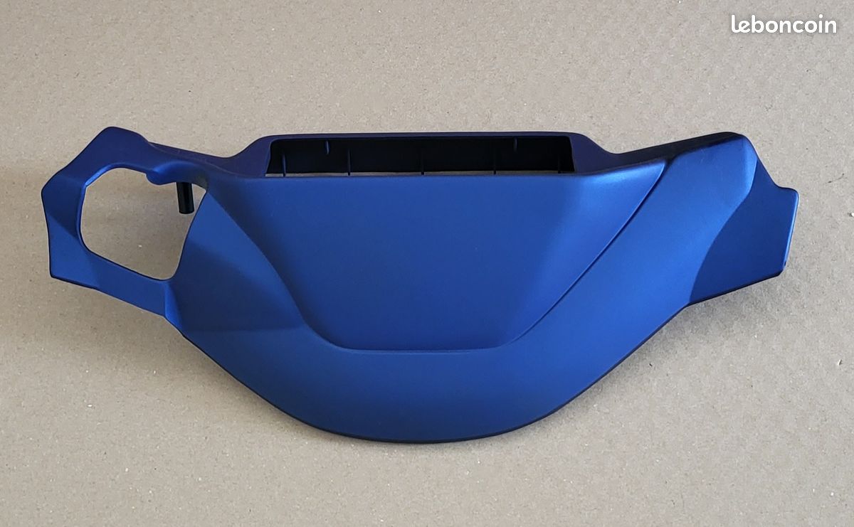 Coque couvre guidon neuf d'origine bleu mat MBK/YAMAHA Booster Spirit et Bw's (image 1)