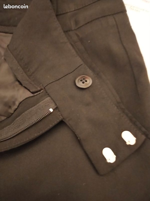 Jupe noir marque Comptoir des cotonniers T40 (image 3)