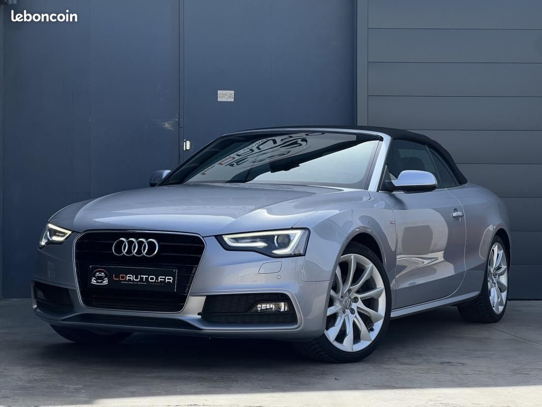Audi A5 Cabriolet 1.8 TFSI 177 S line / CUIR SIEGES CHAUF VENTIL MODES DE CONDUITE ... (image 2)