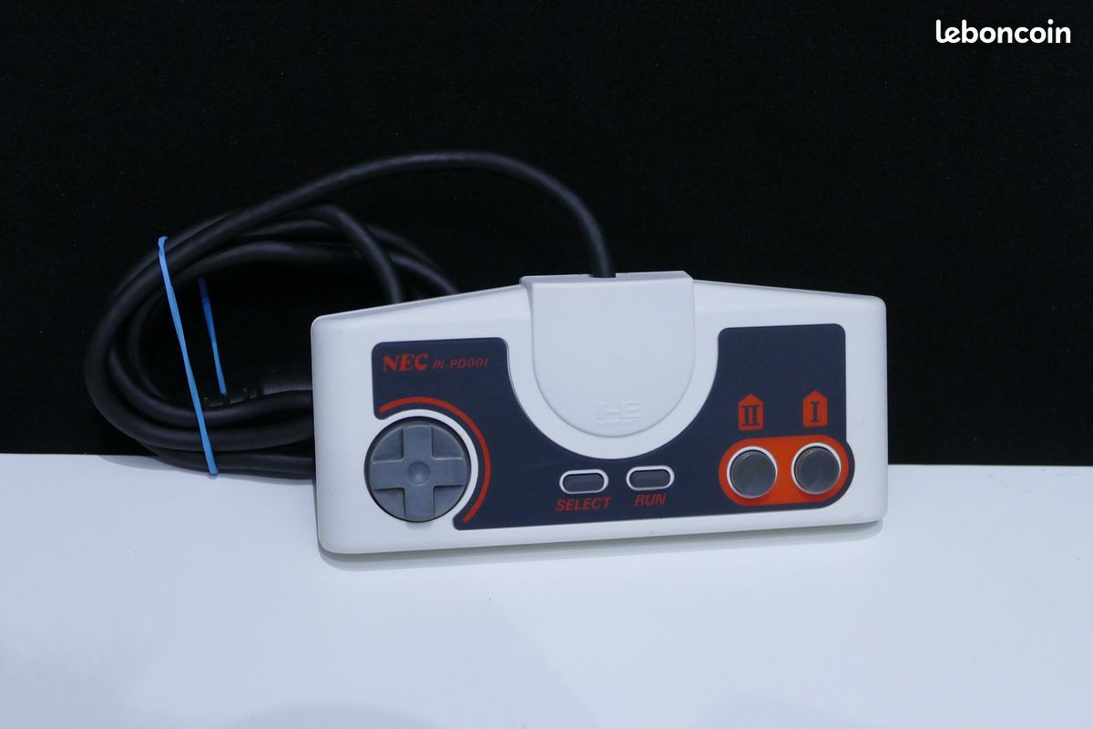 Manette NEC PC Engine Turbo Pad PI-PD8 – Avec Boîte, Occasion état Correct