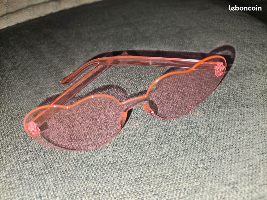 Lot 50 paires de lunettes cœur roses – Fête anniversaire mariage EVJF (image 2)