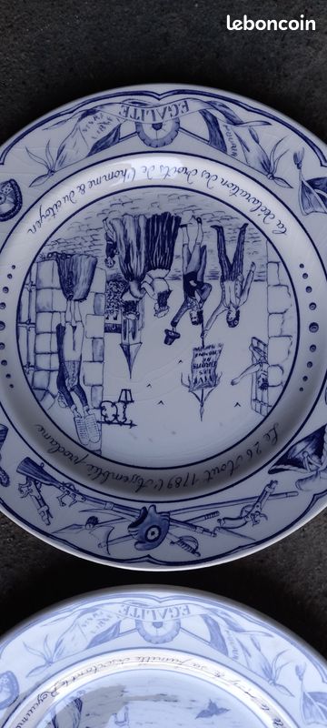 Assiettes décoratives histoire de France (image 6)