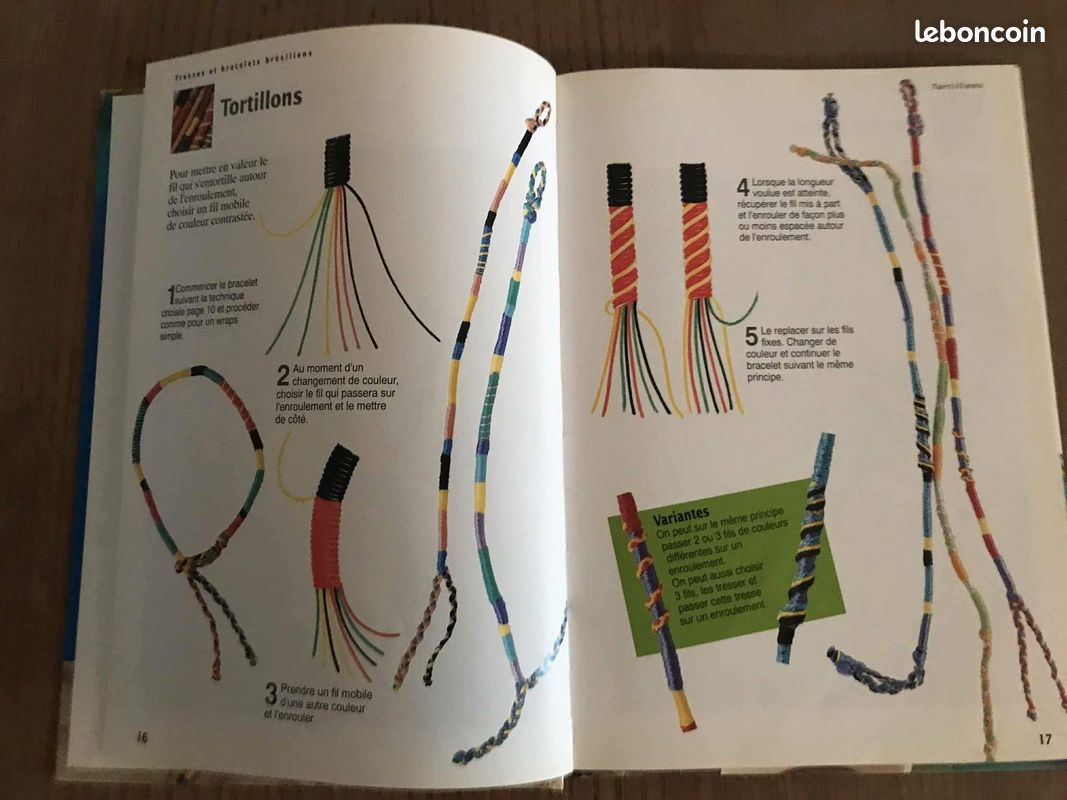 Livre tresse et bracelets brésiliens..... (image 9)