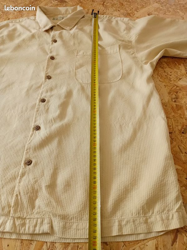 Chemise Vintage manches courtes Tommy Bahama, 100% soie (image 5)