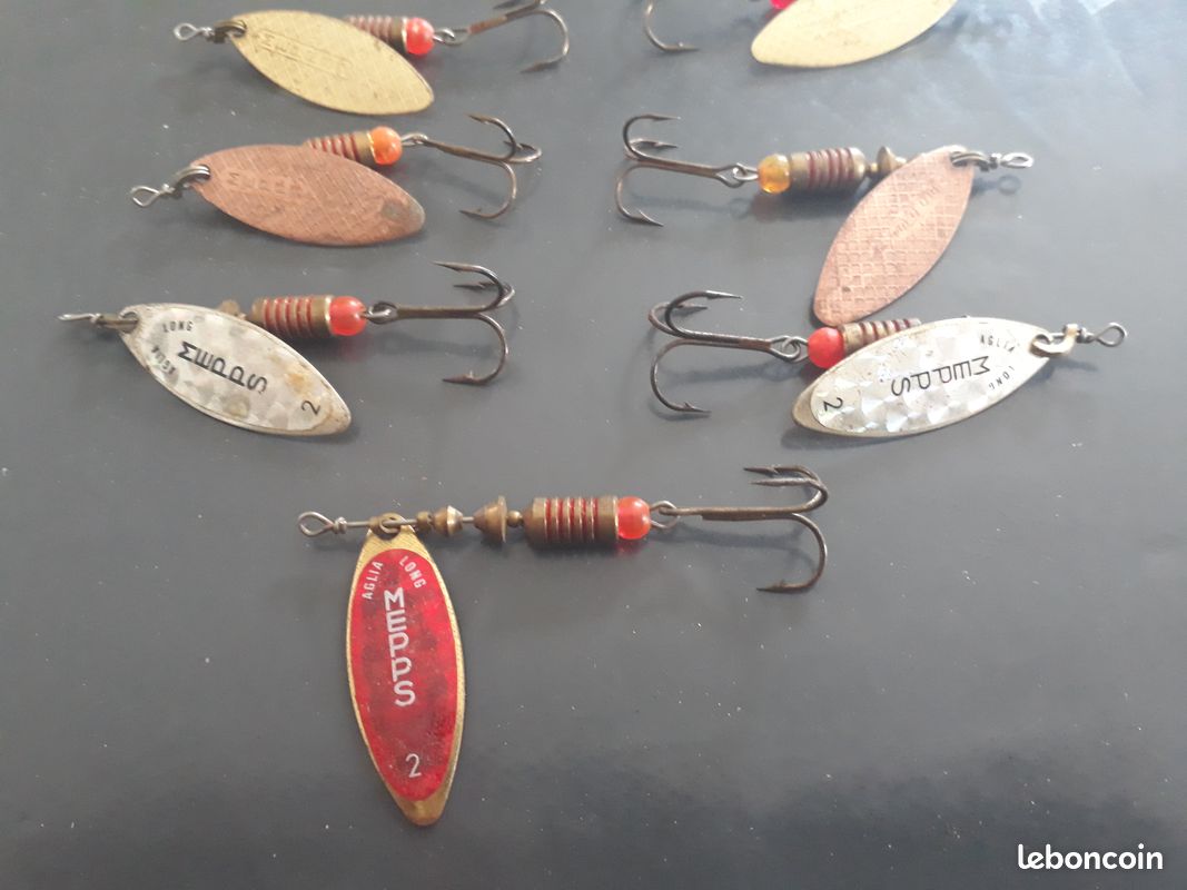 Leurre De Pêche Mepps Aglia Taille 4 – Toupie Vintage