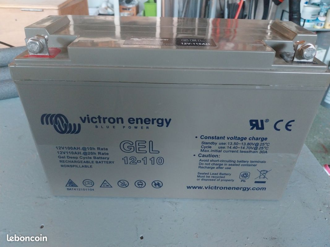 Batterie gel 12V 110 ah (image 1)