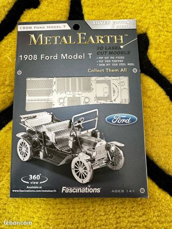 Metal Earth - 1908 Ford Model T - Dark Green - Hub Hobby