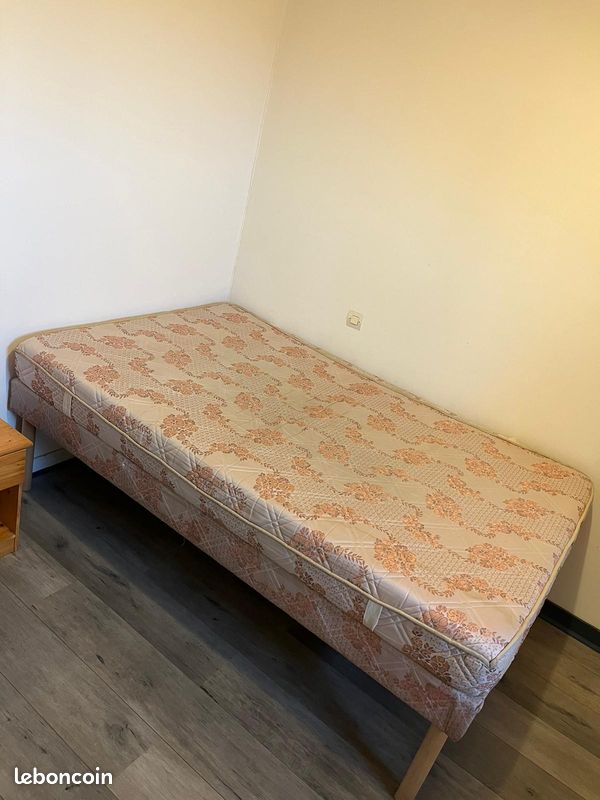Lit, canapé lit, bureau, lave linge Boch (image 1)