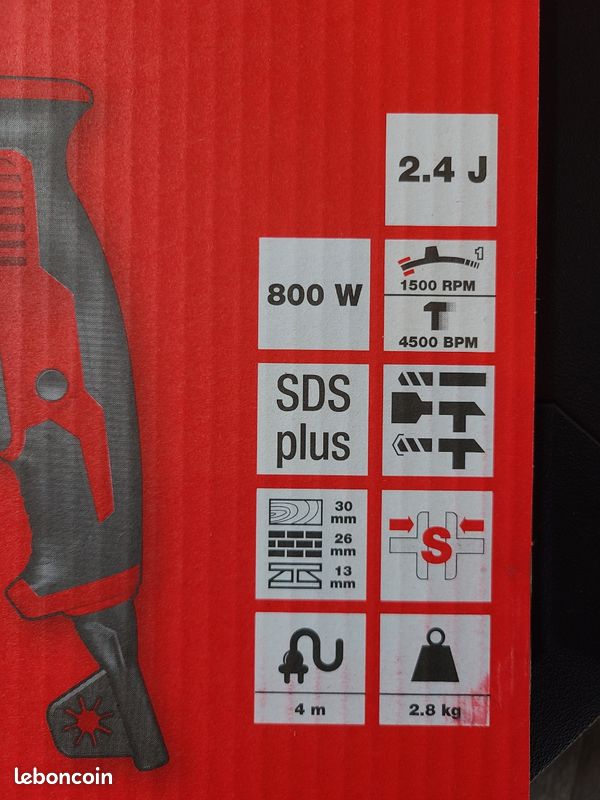 Perforateur PH26T MILWAUKEE NEUF (image 2)