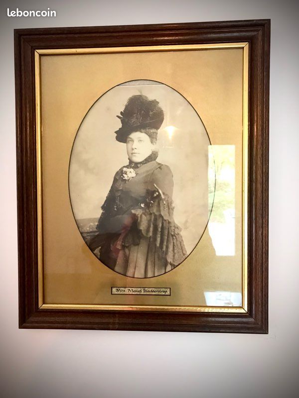 Tableau vintage -Portrait victorien- Londres (image 1)
