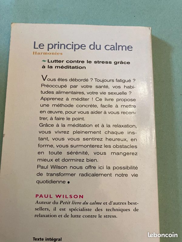 Livre. Le Principe du Calme (image 3)