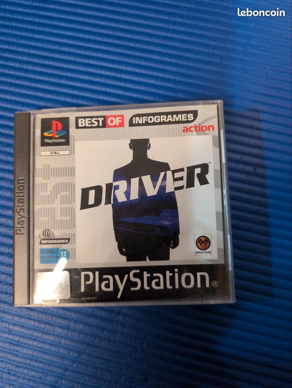 jeu DRIVER pour Playstation 1 ps1 psx francais course jeu DRIVER pour Playstation 1 ps1 psx francais course