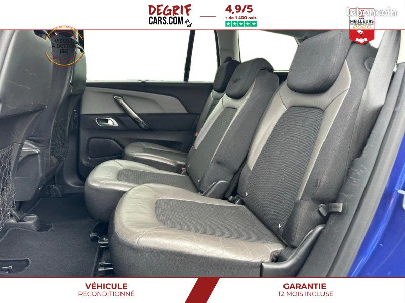 Citroën c4 spacetourer Grand 1.6 BlueHDi 120 EAT6 Shine 7 Places + GARANTIE 12 MOIS (image 22)