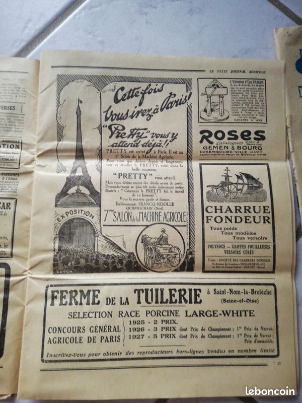 Le petit journal agricole 1928 (image 6)
