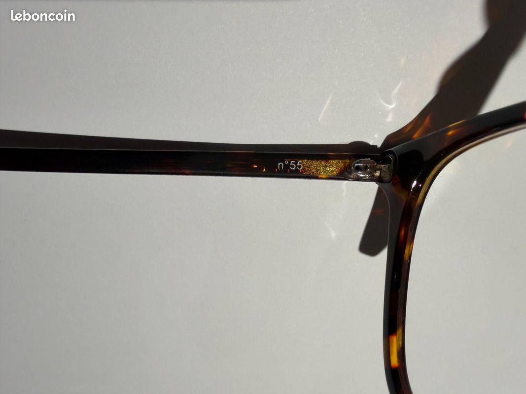 Véritables Monture lunettes Dior MONTAIGNE55 couleur écaille claire pour femme (image 3)