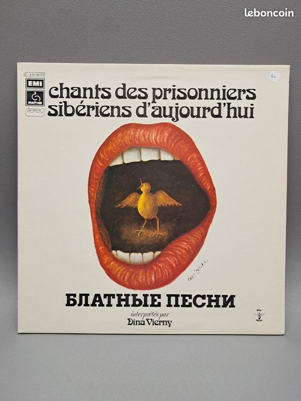 Vinyle 33t Chants des prisonniers sibérien (image 1)