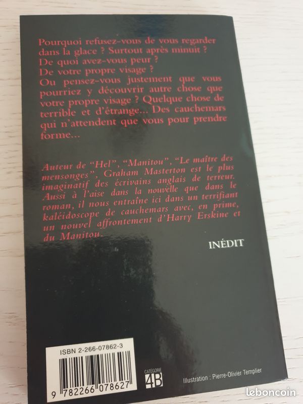 Livre collection terreur de Graham Masterton (image 2)