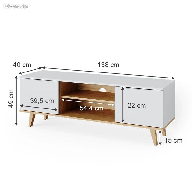 Meuble TV très bon etat (image 2)