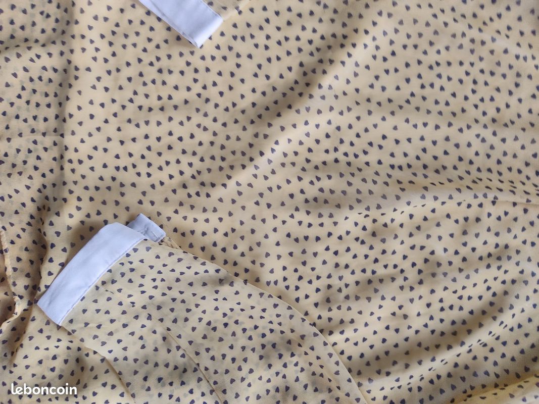Chemise fluide à motifs coeurs (image 4)