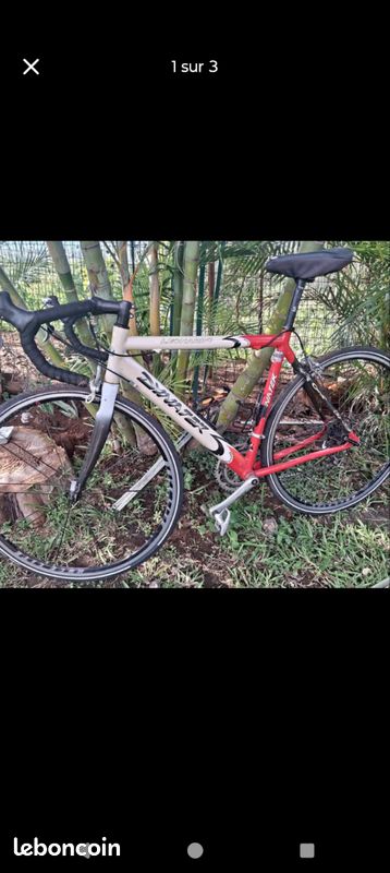 Velo route course CLM DYNATEK TRI TT CARBONE ALU Leonardo columbu