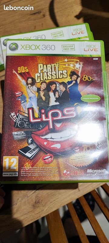 JEU LIPS NUMBER ONE HITS KARAOKÉ BECK RIHANNA COLDPLAY XBOX 360