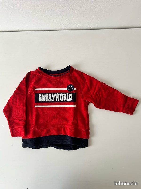 Sweat-shirt SMILEY WORLD® Garçon 9-16 ans sur