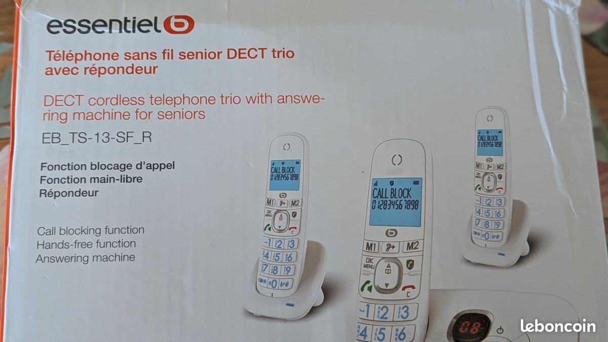 Téléphone sans fil tri (image 1)