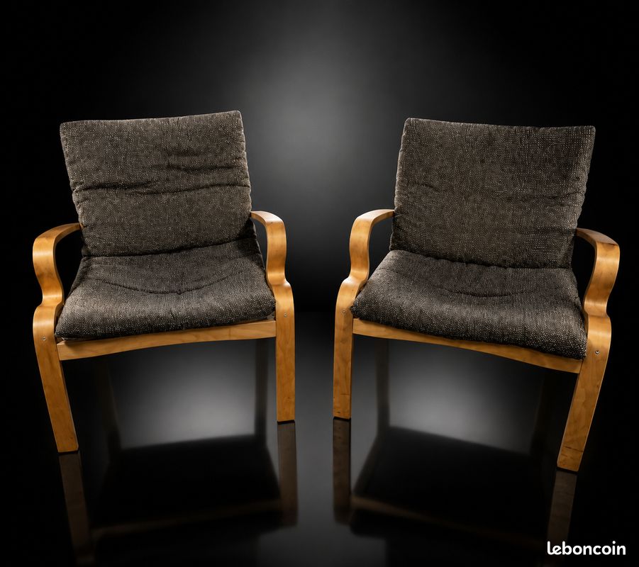 Fauteuils « Bjärred », Johan Huldt, Suede, 2001